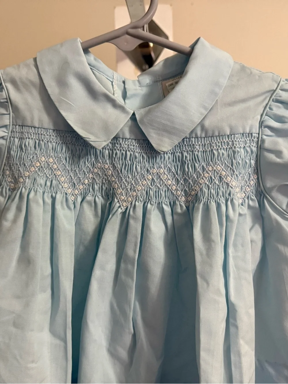 Vintage Little Angel Smocked Dress